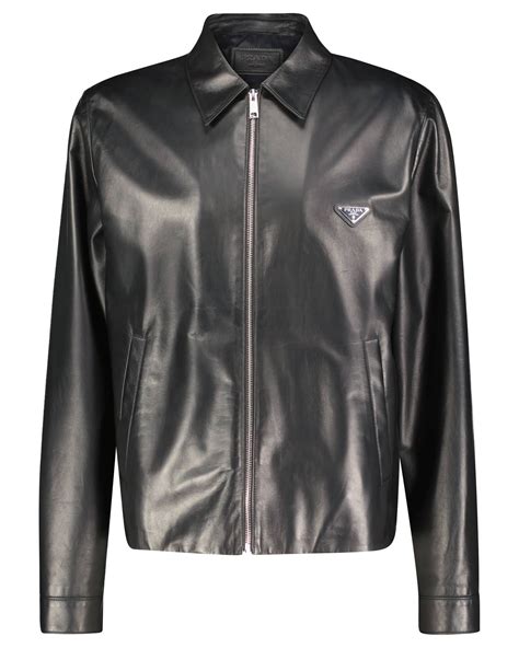 prada herren lederjacke|prada winter jackets men's.